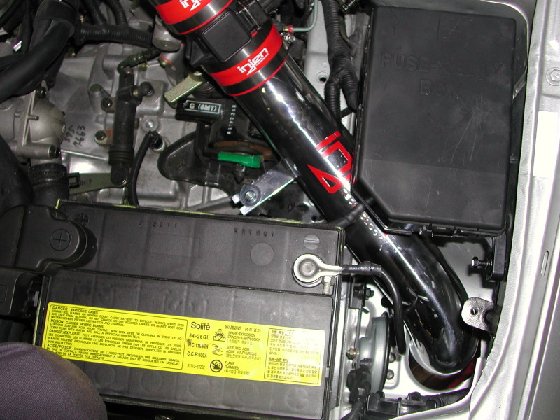 Hyundai Tiburon Performance Air Intake - Injen - SP Series with MR Technology - Polished - `03-`08