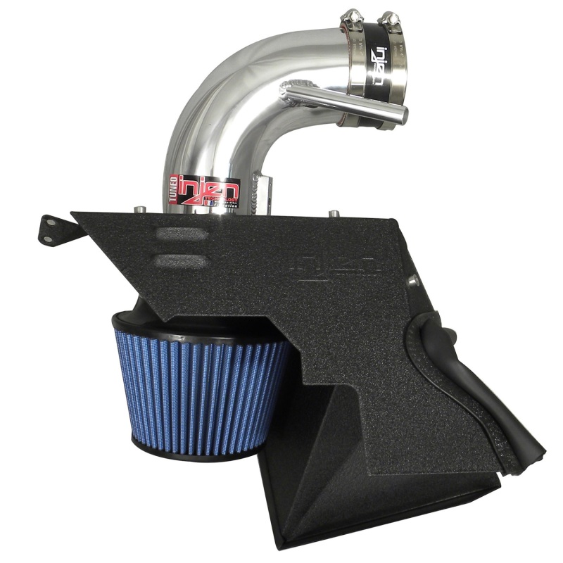 Hyundai Genesis Coupe Performance Air Intake - Injen - SP Series Short Ram + Heat Shield & Cover, MR Technology, SuperNano-Web Dry Filter - Black - `13-`16 Hyundai Genesis Coupe Performance Air Intake - Injen - SP Series Short Ram + Heat Shield & Cover, MR Technology, SuperNano-Web Dry Filter - Black - `13-`16