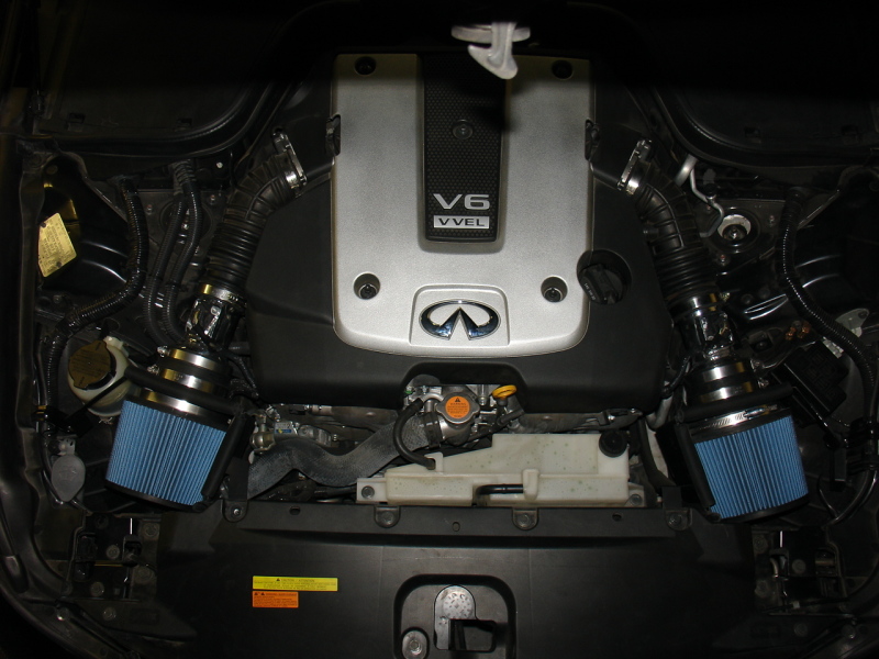 Infiniti G37 IPL Coupe Performance Air Intake - Injen - SP Series Short Ram - Polished - `08-`13