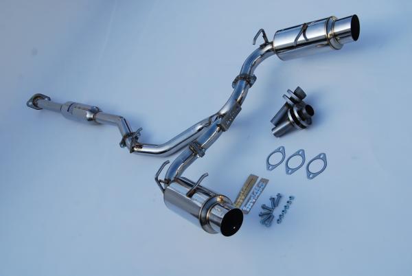 Scion FR-S Performance Exhaust - Invidia - Cat-Back, N1, 60mm, Polished Stainless Tips - Polished - `12-`27