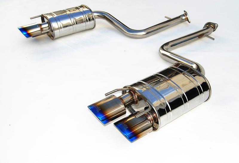 Lexus RC350 Performance Exhaust - Invidia - Titanium Quad Rolled Tip Axel-Back - `15-`27