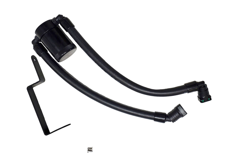 Ford Explorer Sport Oil Separator - Passenger Side - J&L - 3.0 - Black Anodized - `13-`19 Ford Explorer Sport Oil Separator - Passenger Side - J&L - 3.0 - Black Anodized - `13-`19