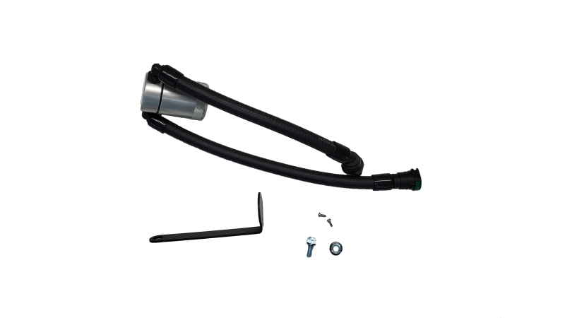 Ford F-150 Raptor R Oil Separator - Passenger Side - J&L - 3.0 - Clear Anodized - `23-`25