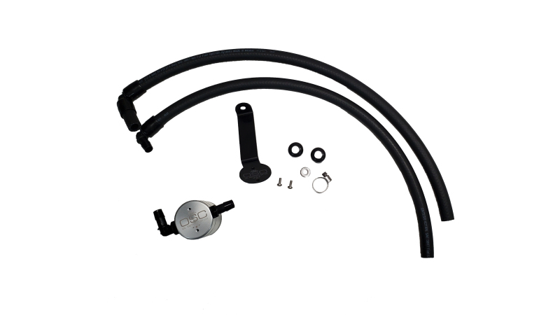 Toyota Sequoia Oil Separator - Driver Side - J&L - 3.0 - Clear Anodized - `23-`25 Toyota Sequoia Oil Separator - Driver Side - J&L - 3.0 - Clear Anodized - `23-`25