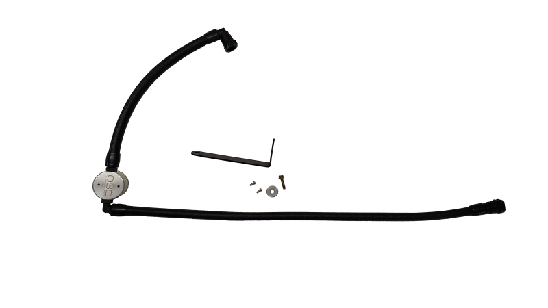 Ford Transit Oil Separator - J&L - 3.0 - Clear Anodized - `20-`25 Ford Transit Oil Separator - J&L - 3.0 - Clear Anodized - `20-`25