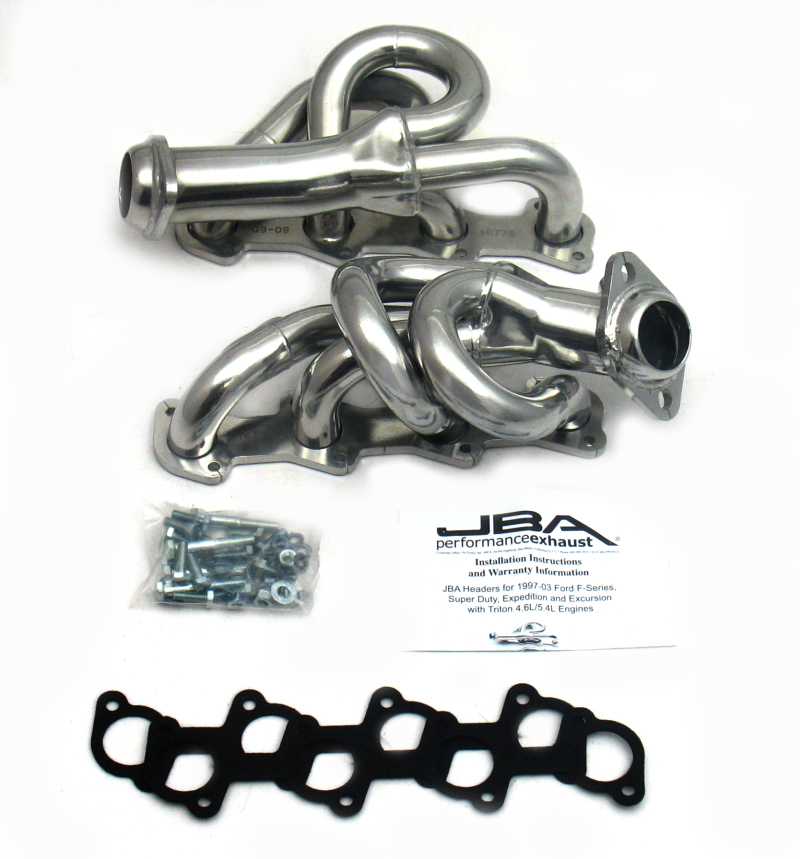 Ford F-150 Performance Exhaust - JBA - Cat4Ward Header - Silver - `97-`03