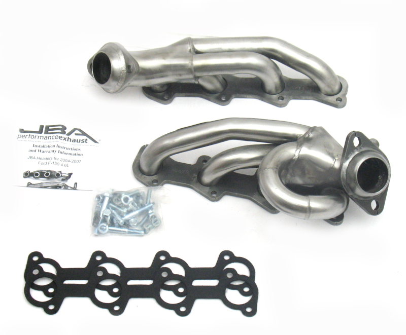 Ford F-150 Performance Exhaust - JBA - Cat4Ward Headers - Raw - `04-`10