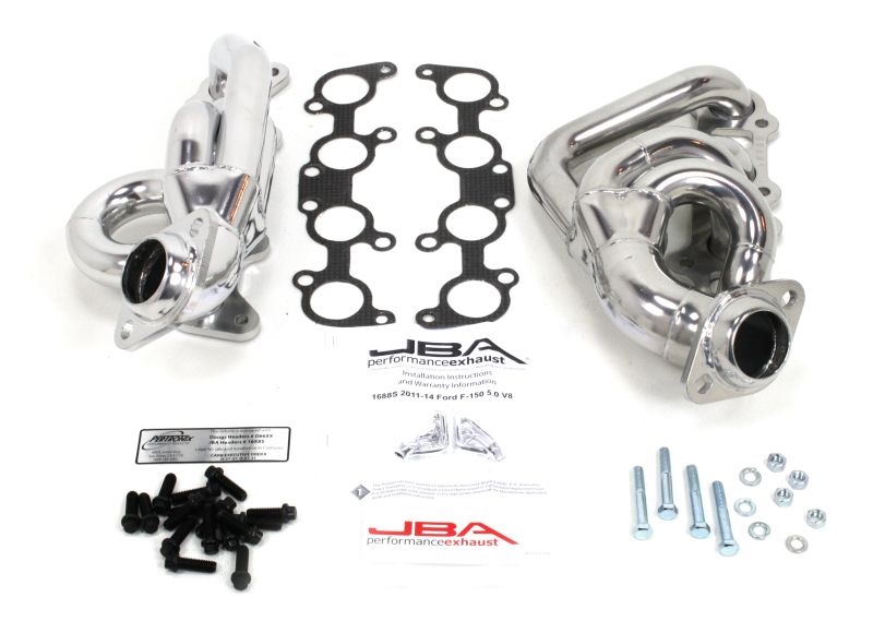 Ford F-150 Performance Exhaust - JBA - Cat4Ward - Silver - `11-`14
