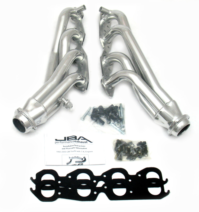 GMC Truck Performance Exhaust - JBA - Cat4Ward Headers - Silver - `96-`00