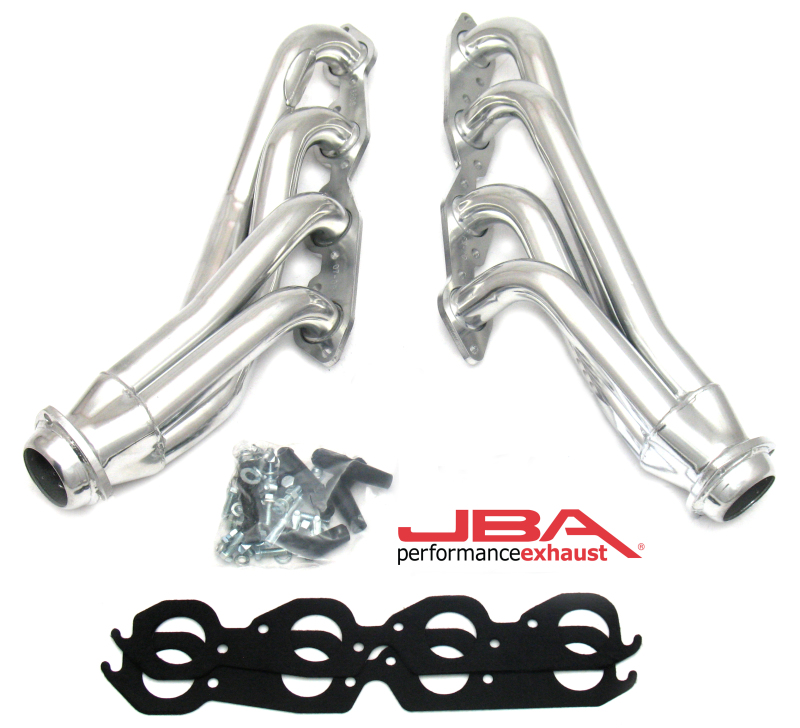 GMC Truck Performance Exhaust - JBA - Cat4Ward Headers - Silver - `01-`03