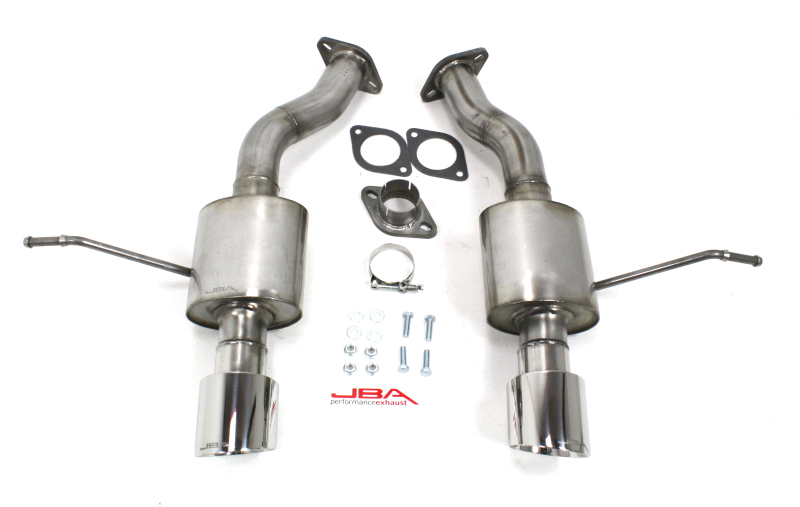 Dodge Durango Performance Exhaust - Rear - JBA - Axle Back, Dual Rear Exit - Polished Chrome - `11-`21