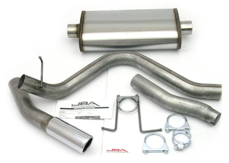 Ford F-150 Performance Exhaust - JBA - Cat Back, Single Rear Exit - `98-`03