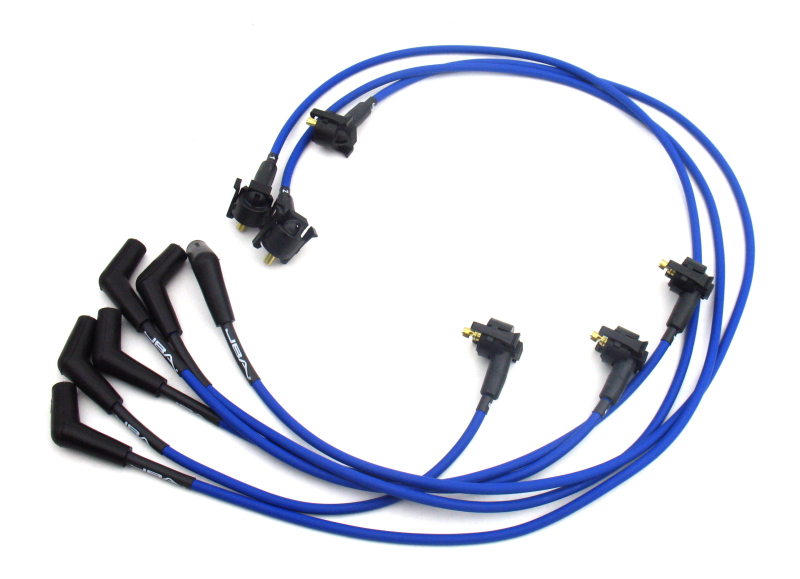 Ford Mustang Ignition Wires - JBA - Blue - `99-`00