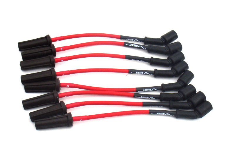 Chevrolet Suburban 1500 Ignition Wires - JBA - PowerCables - Red - `99-`06