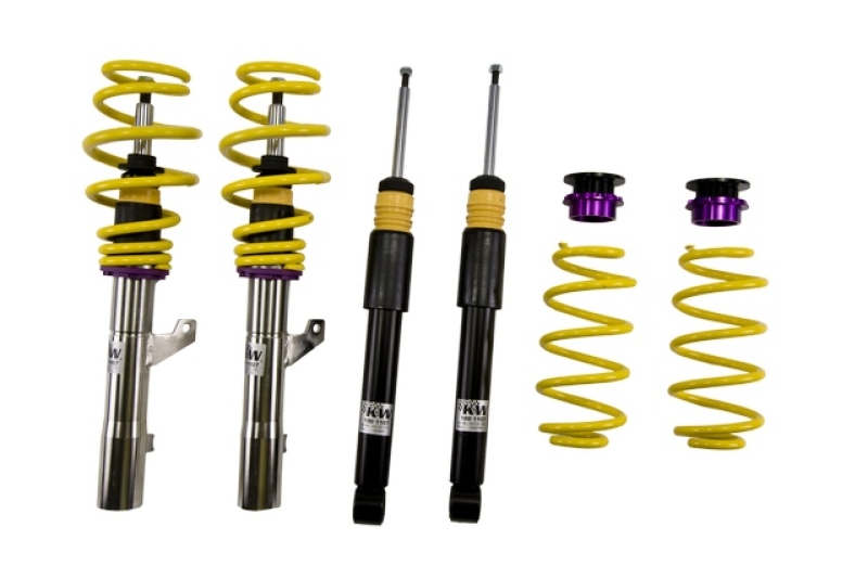 Volkswagen Golf VI Coilover Suspension Kit - KW - V1 INOX-LINE - `10-`14 Volkswagen Golf VI Coilover Suspension Kit - KW - V1 INOX-LINE - `10-`14