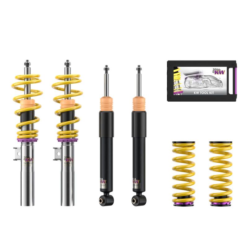 Volkswagen Golf SportWagen Coilover Suspension Kit - KW - V1 - `15-`27