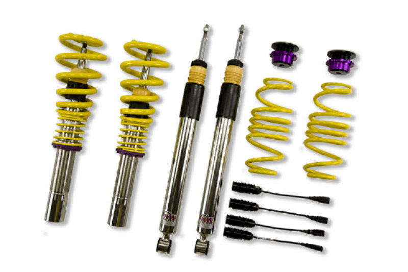 Audi A4 Coilover Suspension Kit - KW - V2 INOX-LINE with TVR-A Adjustable Rebound - `09-`16