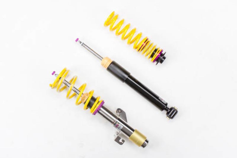 BMW 4 Series Coilover Suspension Kit - KW - V2 INOX-LINE, TVR-A (Twin Valve Rebound - Adjustable) - `14-`20