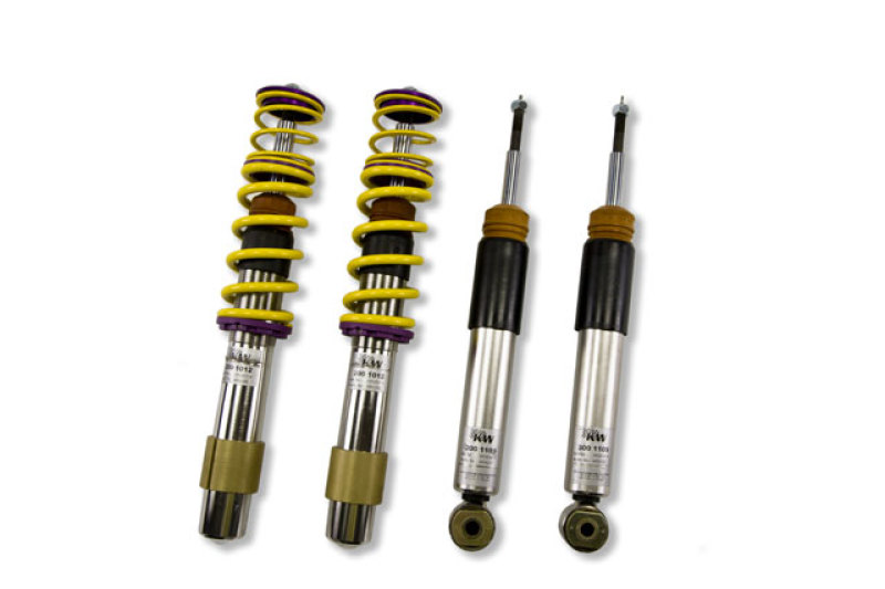 BMW 5 Series Coilover Suspension Kit - KW - V2 INOX-LINE with TVR-A Adjustable Rebound Damping - `06-`10 BMW 5 Series Coilover Suspension Kit - KW - V2 INOX-LINE with TVR-A Adjustable Rebound Damping - `06-`10