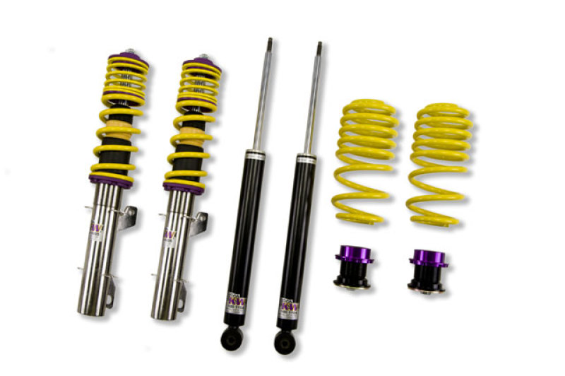 Volkswagen Golf IV Coilover Suspension Kit - KW - V2 Adjustable - `99-`05