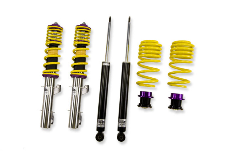 Volkswagen Jetta IV Coilover Suspension Kit - KW - V2 INOX-LINE - `99-`04