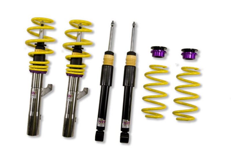 Volkswagen Golf VI Coilover Suspension Kit - KW - V2 INOX-LINE with TVR-A Technology - `10-`14 Volkswagen Golf VI Coilover Suspension Kit - KW - V2 INOX-LINE with TVR-A Technology - `10-`14