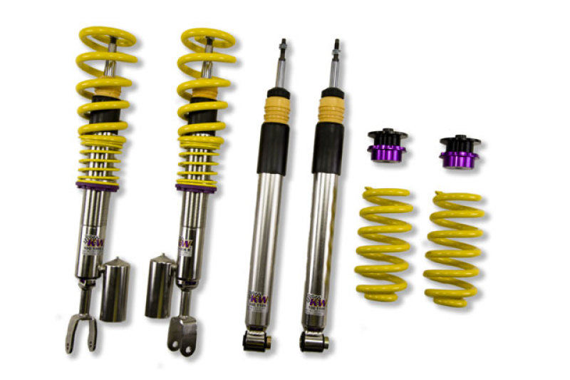 Audi S4 Coilover Suspension Kit - KW - V3, Adjustable, TVR-A, TVC-A - `03-`07 Audi S4 Coilover Suspension Kit - KW - V3, Adjustable, TVR-A, TVC-A - `03-`07