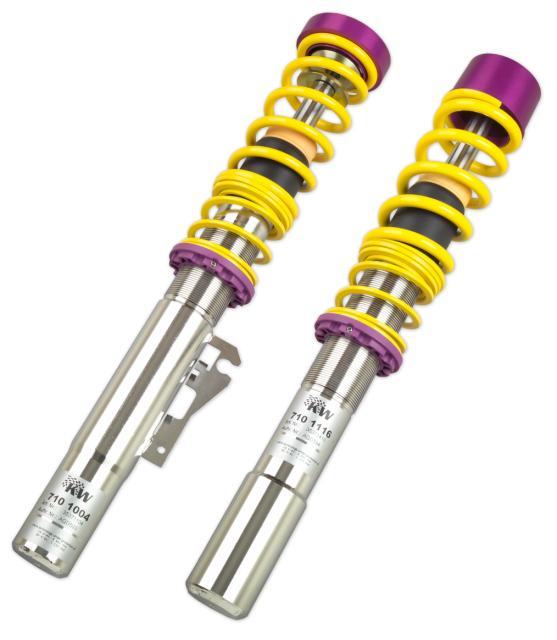 Porsche Cayman Coilover Suspension Kit - KW - V3 - `07-`12