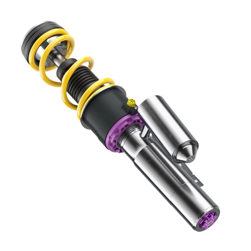 Porsche 911 Turbo Suspension Lift Kit - Front - KW - V3 Coilovers + HLS2 Hydraulic Lift System - `07-`13