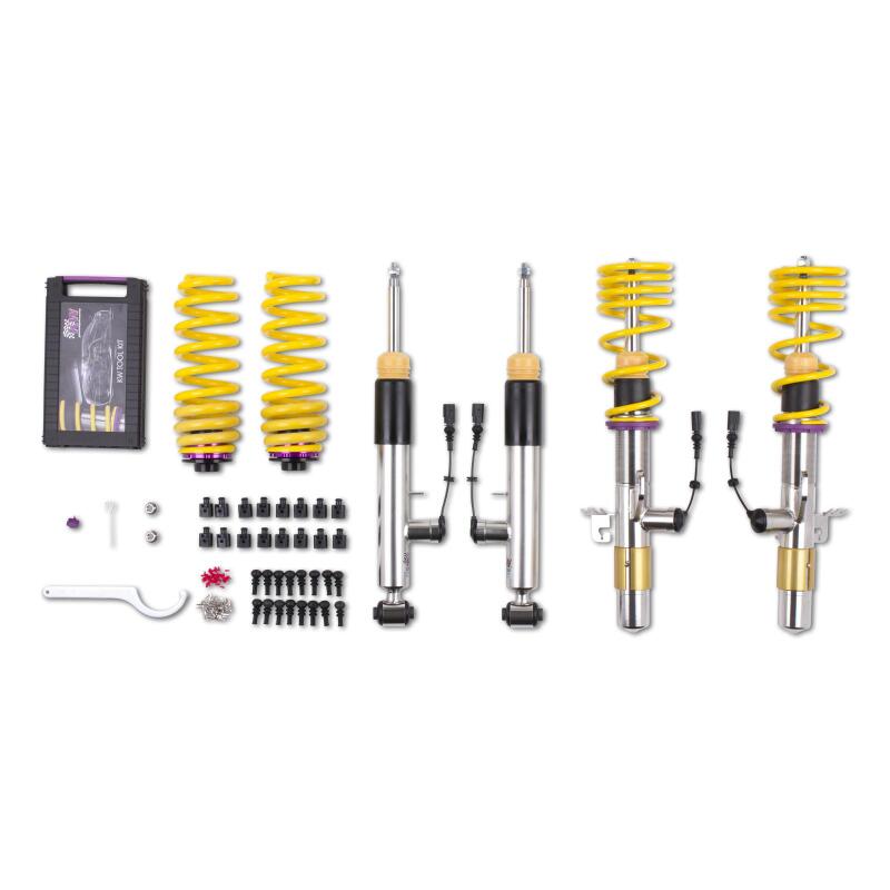 BMW 2 Series Coilover Suspension Kit - KW - DDC Plug & Play - `14-`21