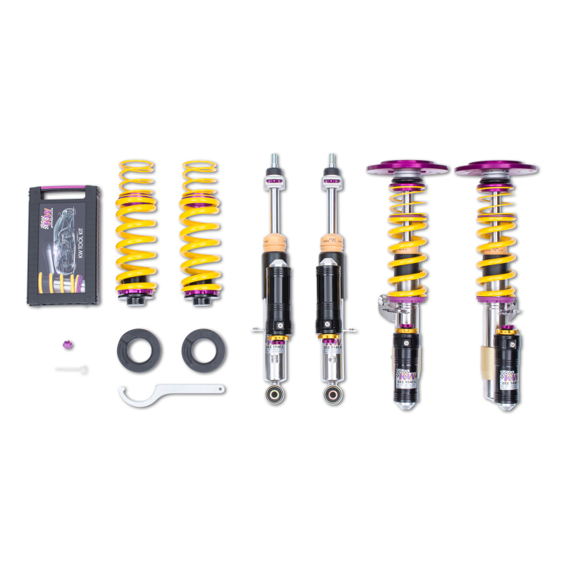 BMW M3 Coilover Suspension Kit - KW - V4 Clubsport 3-Way Adjustable - `15-`18