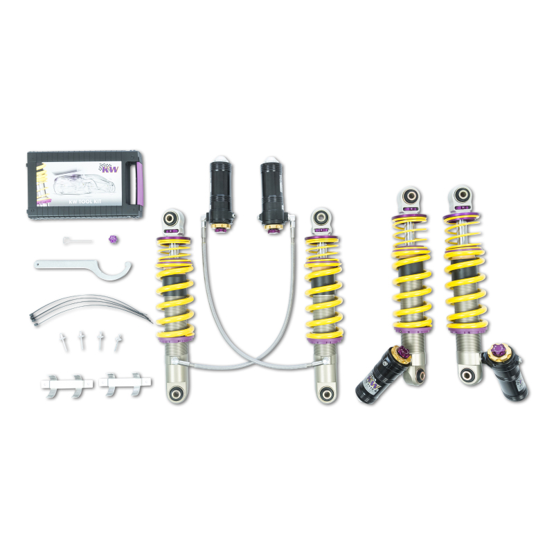 Lamborghini Gallardo Coilover Suspension Kit - KW - V4 - `09-`14