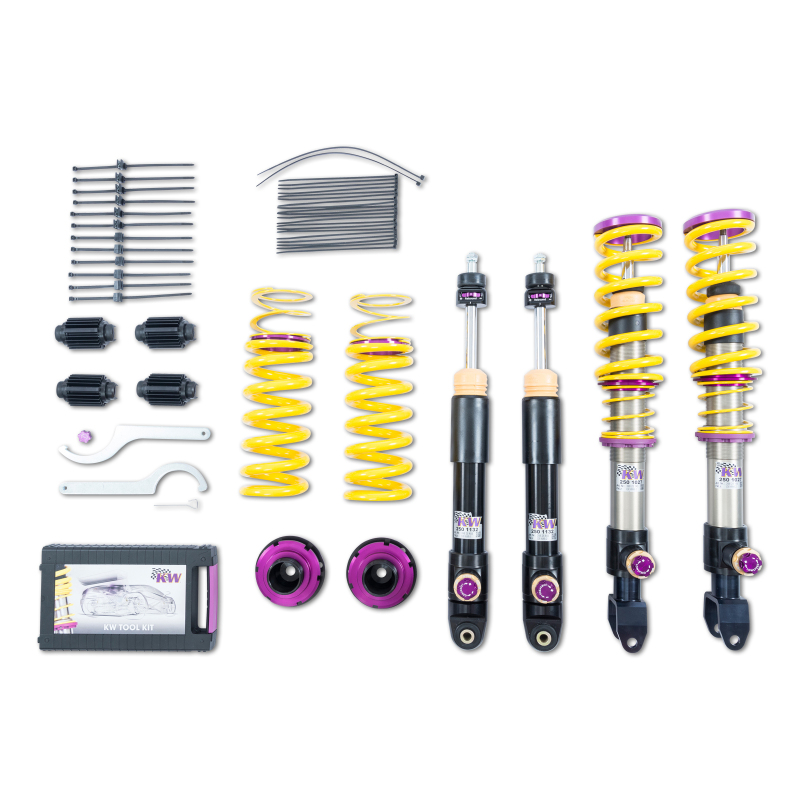 Mercedes-Benz C Class Coilover Suspension Kit - KW - V4 - `17-`21