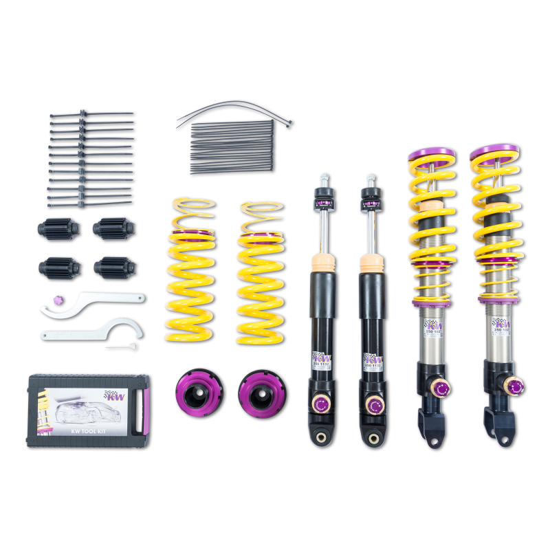 Mercedes-Benz C63 AMG Coilover Suspension Kit - KW - V4 - `17-`21 Mercedes-Benz C63 AMG Coilover Suspension Kit - KW - V4 - `17-`21