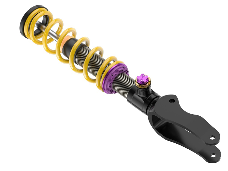 Porsche Taycan Coilover Suspension Kit - KW - V4, Adjustable - `21-`27