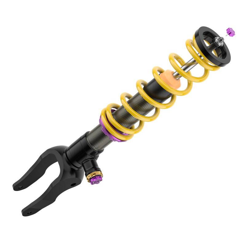 Porsche Taycan Coilover Suspension Kit - KW - V4, Adjustable - `21-`27