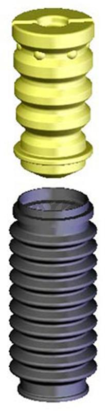 Acura CL Strut Boots - Front & Rear - KYB - `01-`03