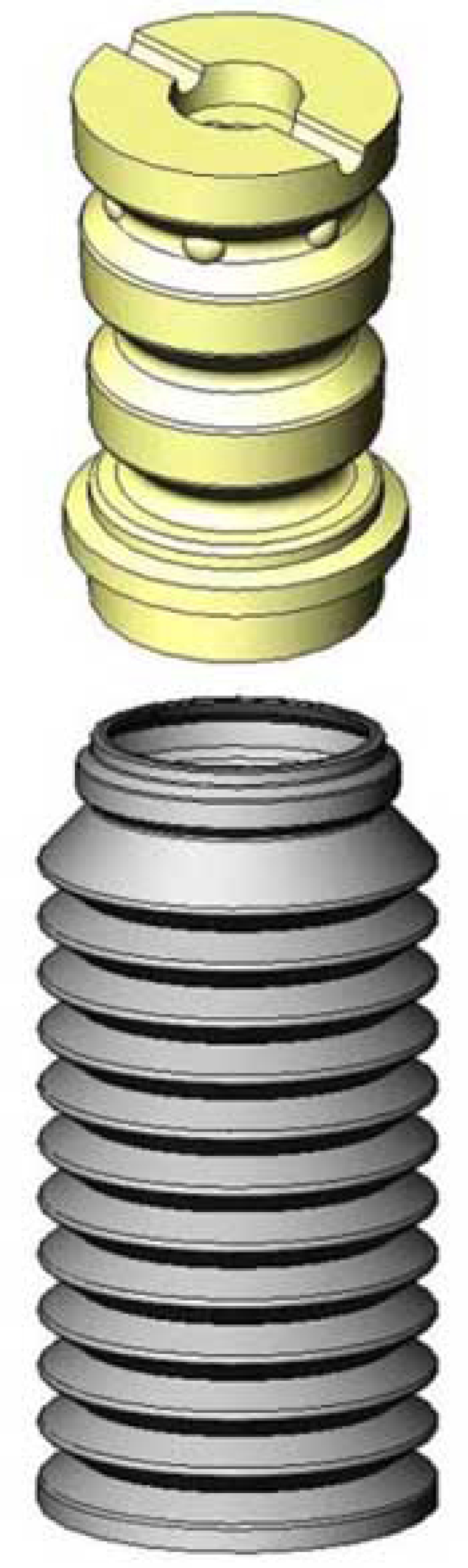 Audi A4 Strut Boot - Rear - KYB - `95-`06