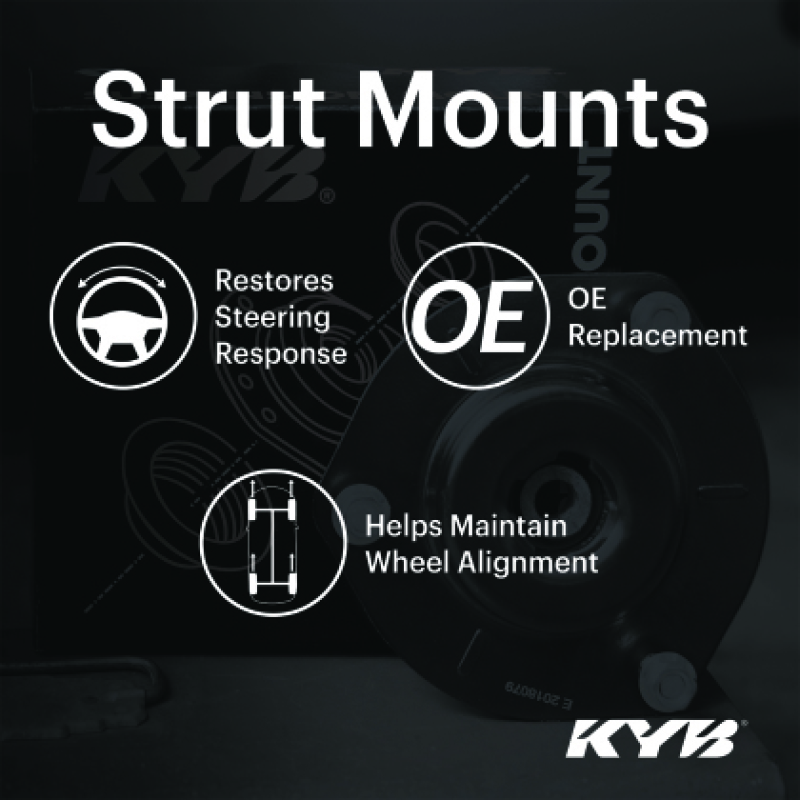 Buick Regal Sportback Strut Mount Kit - Front - KYB - `18-`20