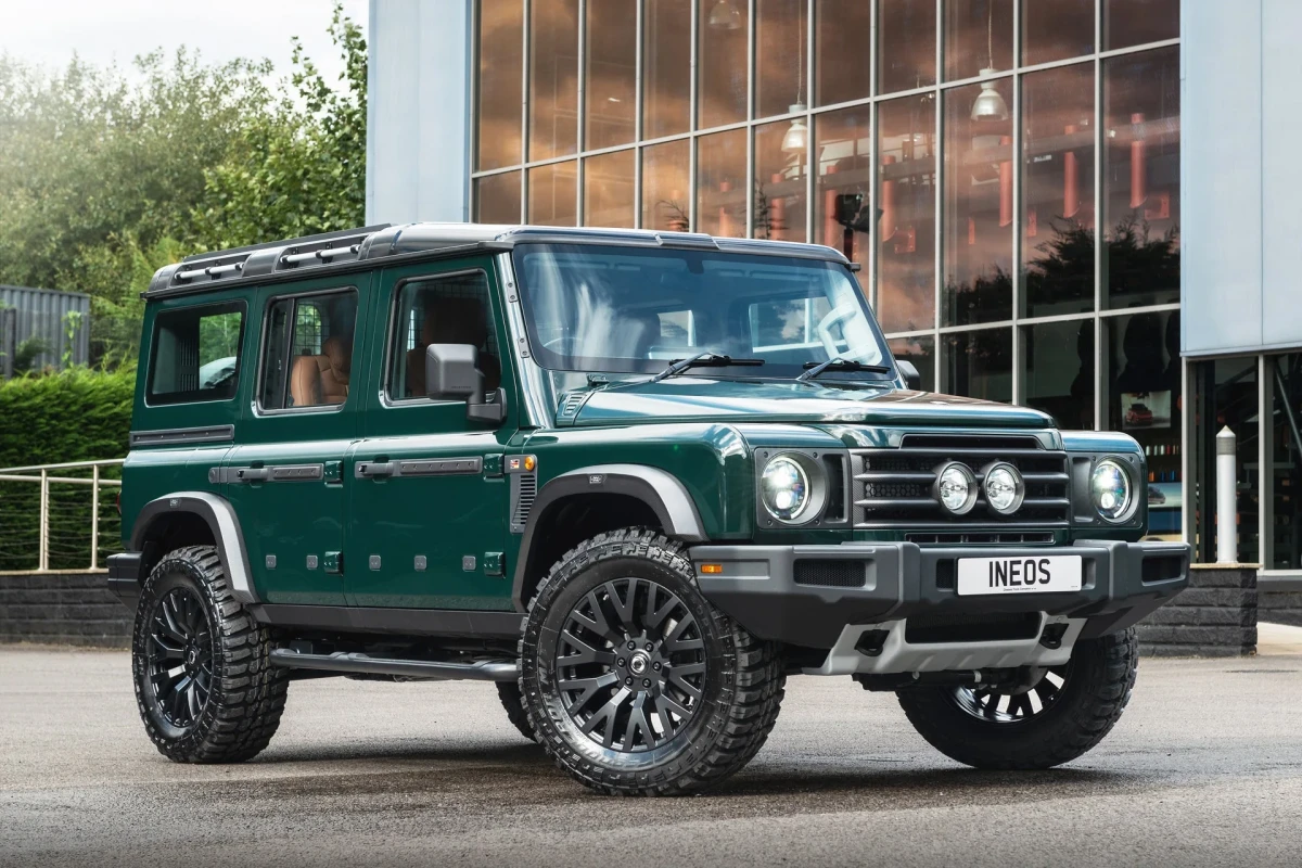 Ineos Grenadier Wide Body Package - G22 RS-Forged Wheels & 40mm Fender Flares - Satin Black