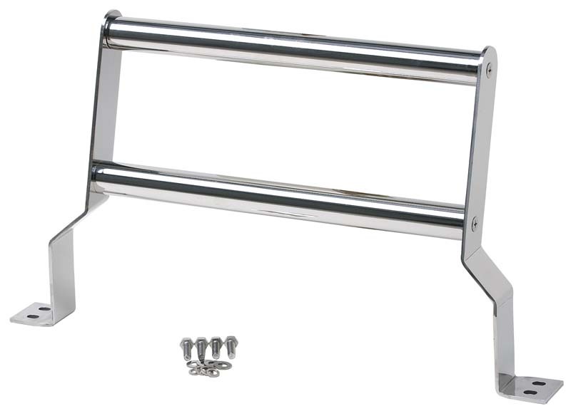 Jeep Wrangler Grill Guard - Kentrol - Polished Silver - `87-`06