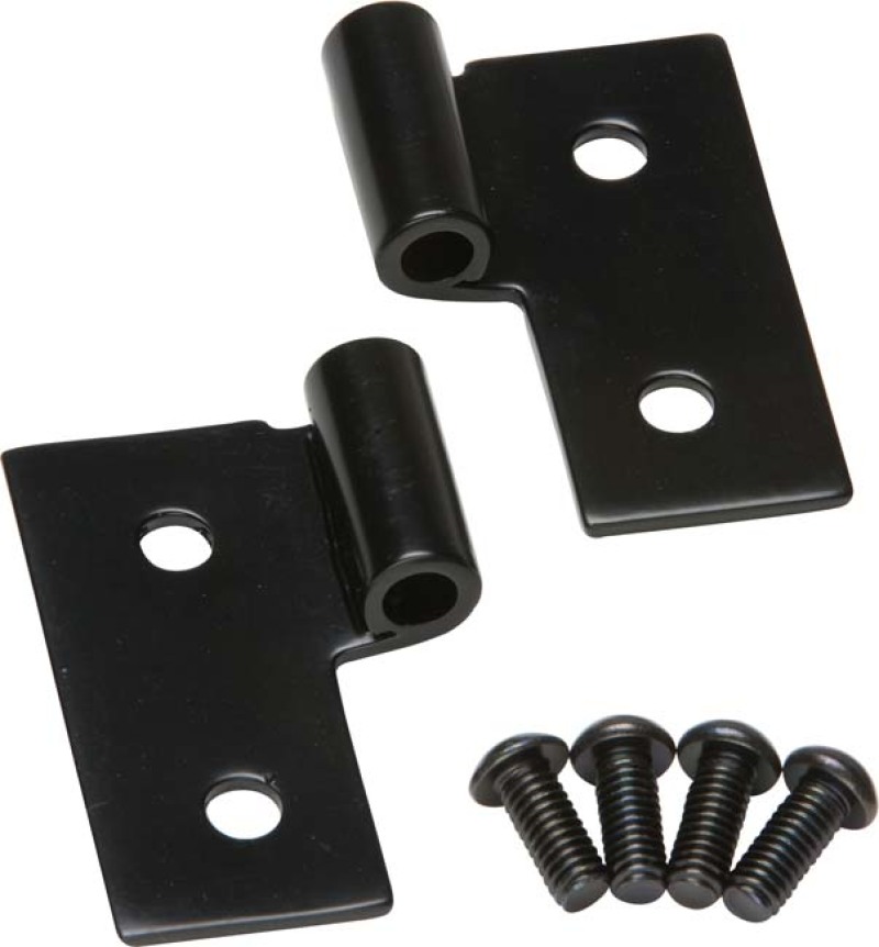 Jeep Wrangler TJ Door Hinge (2) - Lower - Kentrol - Powdercoat Black - `97-`06