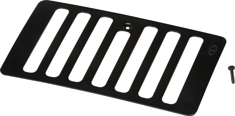 Jeep Wrangler Hood Vent - Kentrol - Powdercoat Black - `98-`06
