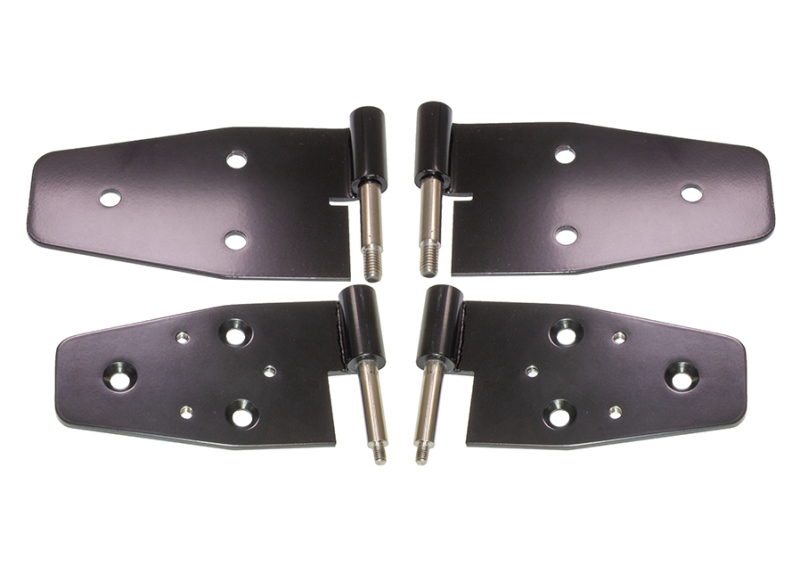 Jeep Wrangler Door Hinge - Kentrol - Set of 4 Pieces - Black - `03-`06