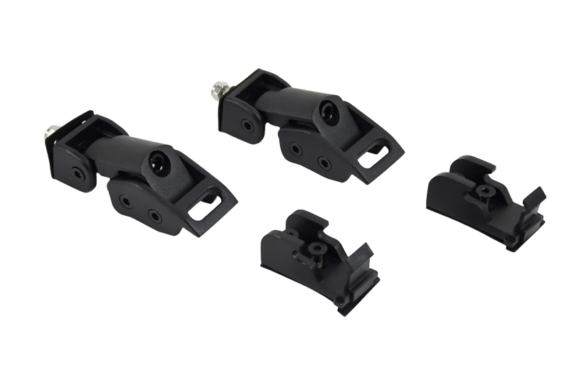 Jeep Wrangler Hood Safety Catch - Kentrol - Textured Black - `97-`06