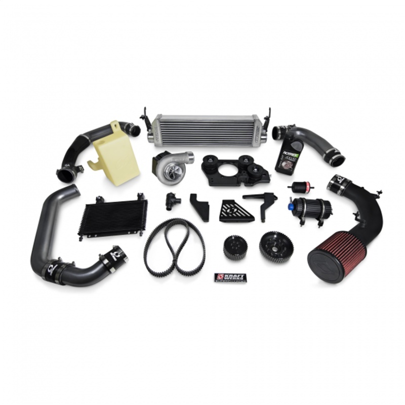 Toyota GT86 Supercharger Kit - KraftWerks - C38 Head Unit, 30mm Belt, w/o Tuning - Black - `13-`17