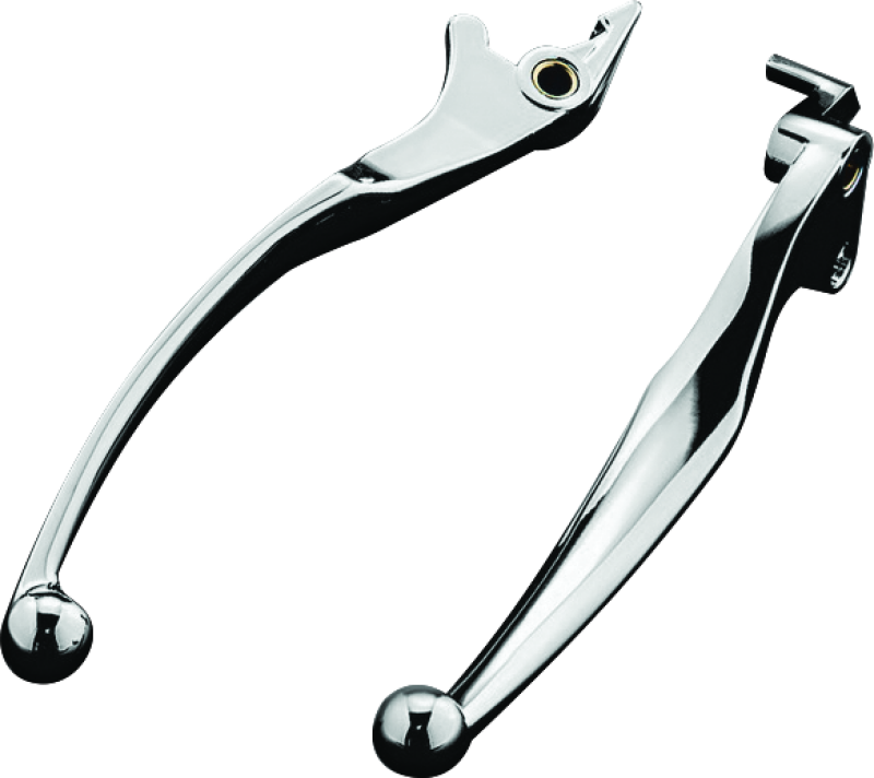 Honda Shadow VT600 Wide Style Levers - Kuryakyn - Wider - Chrome - `88-`07
