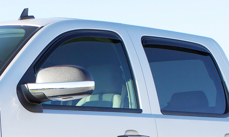 Ford F-150 XLT Standard Cab Pickup Window Deflectors - LUND - Ventvisor Elite - Smoke - `09-`14