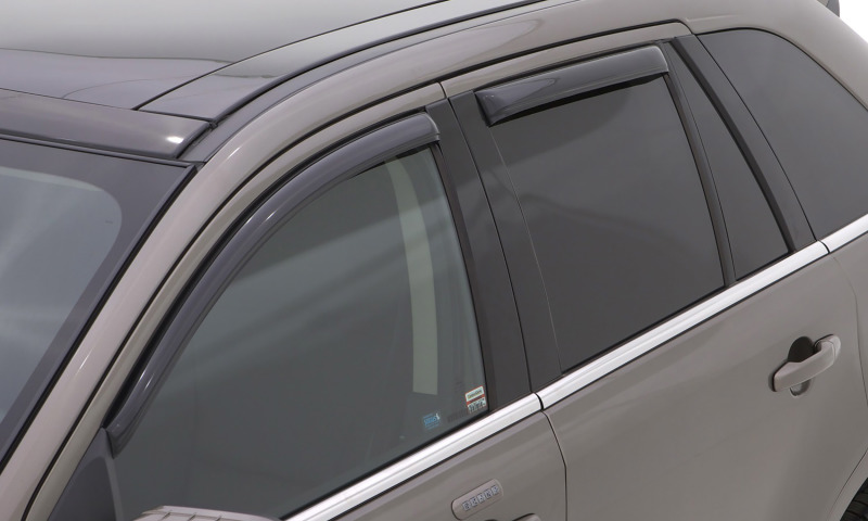 Ford F-150 XLT Standard Cab Pickup Window Deflectors - LUND - Ventvisor Elite - Smoke - `09-`14