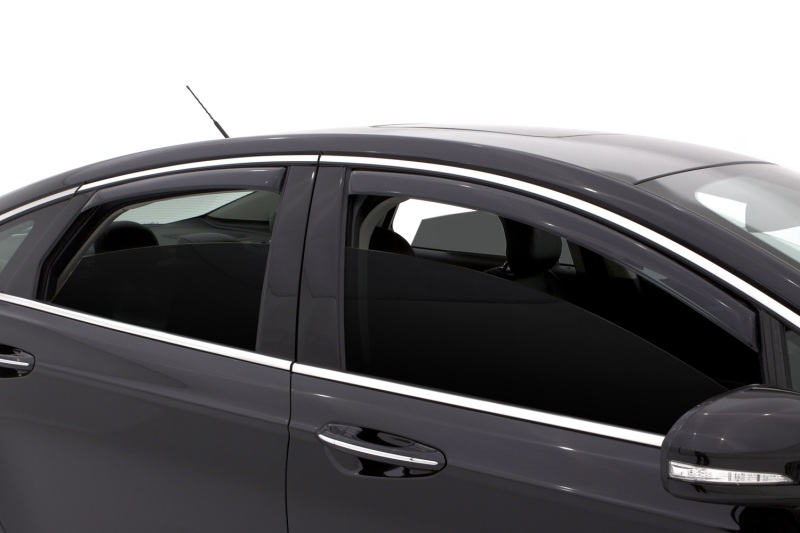 Ford Fusion Wind Deflectors - LUND - Ventvisor Elite (4 Pc.) - Smoke - `13-`20